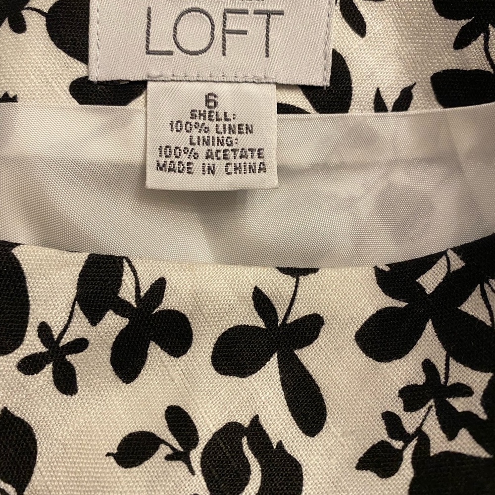 Ann Taylor LOFT Linen skirt - Picture 5 of 7